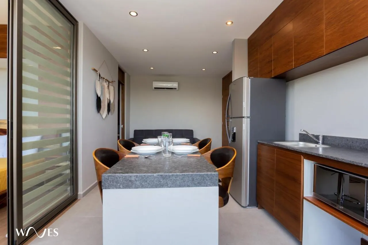Appartamento 1 Rec | Ubicacion Top | Piscina + Sauna + Steam Tulum